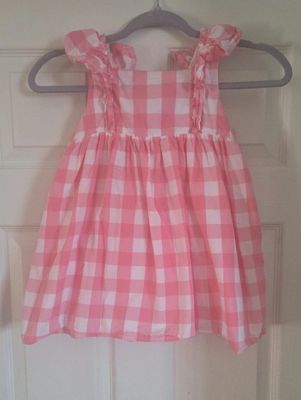 Tommy Bahama Pink and White Gingham Sundress